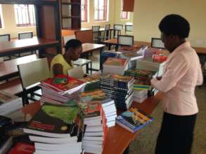 Getting the Books Ready to Shelve