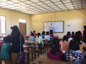 Educational support from a UK based professional