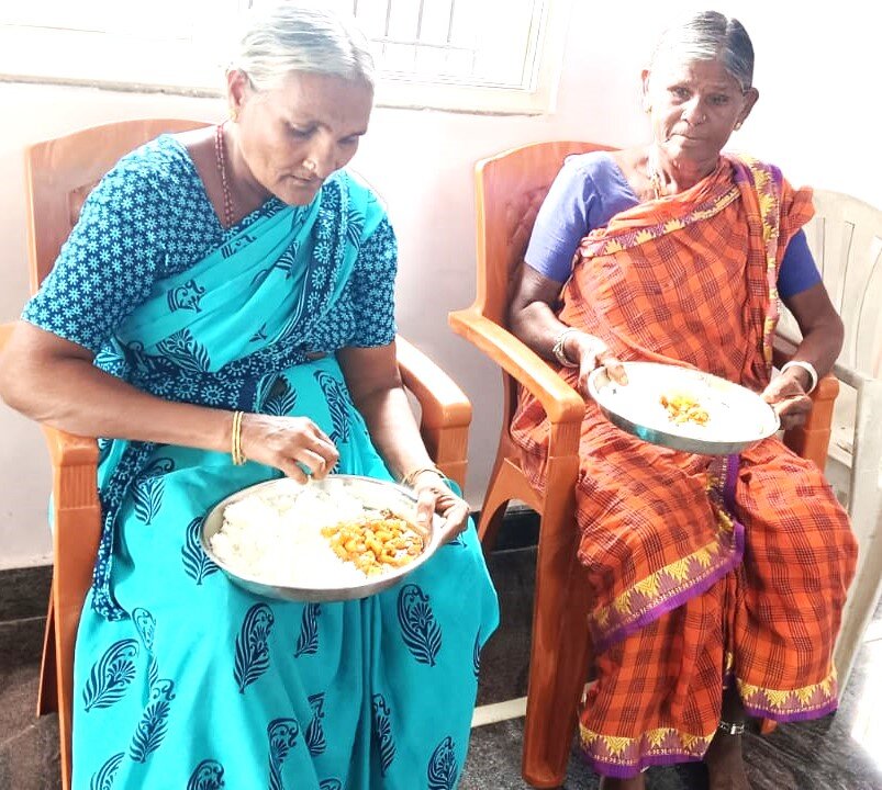 Shelter, Food and Care for Oldage poor Women India