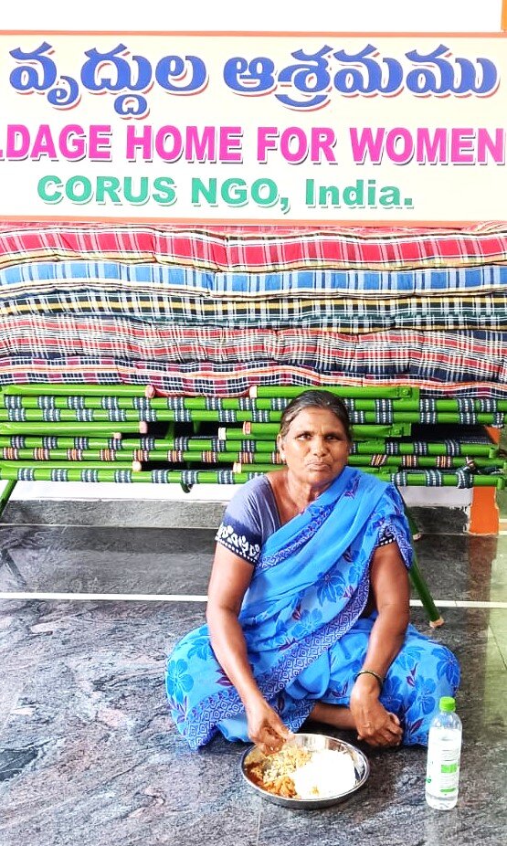 Shelter, Food and Care for Oldage poor Women India