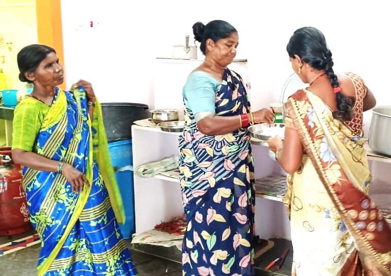 Shelter, Food and Care for Oldage poor Women India