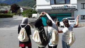 Lerncafe students enjoying an excursion