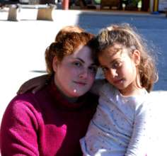 Nurse with Pikpa resident