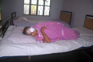A Patient after Operation