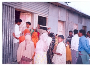 Eye Patients in a Recent Camp