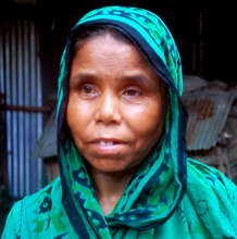 Happy Jamila Begum After Cataract Operation