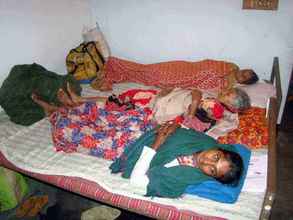 Patients waiting for their turn for operation