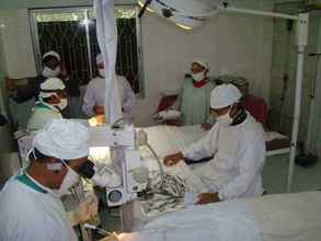 Surgeons & Paramedics in OT Room