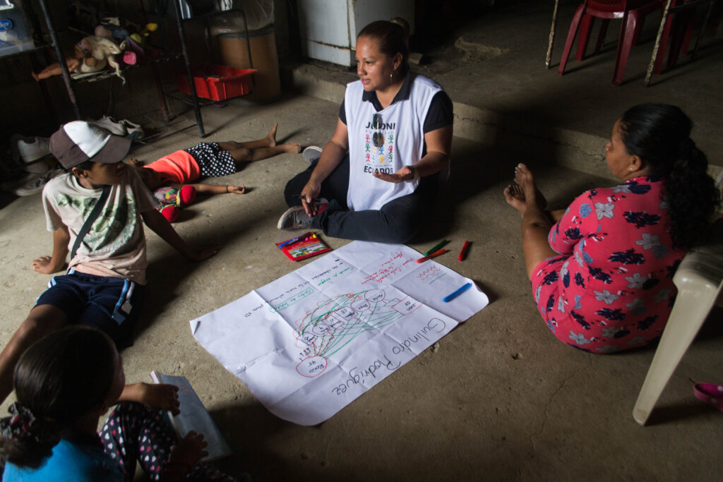 Therapy for ecuadorian children to break the cycle