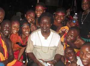 Bitone with one the mentors