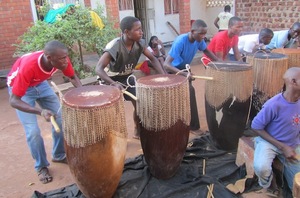 Omugudo drumming