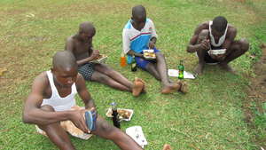 Bitone kids enjoying a party