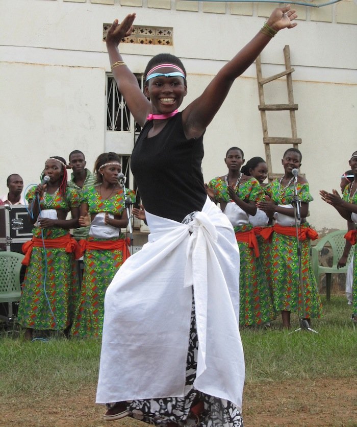 Doreen in a Kinyarwanda Dance