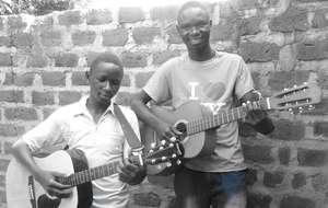 Steven and Grant Playing a Duet