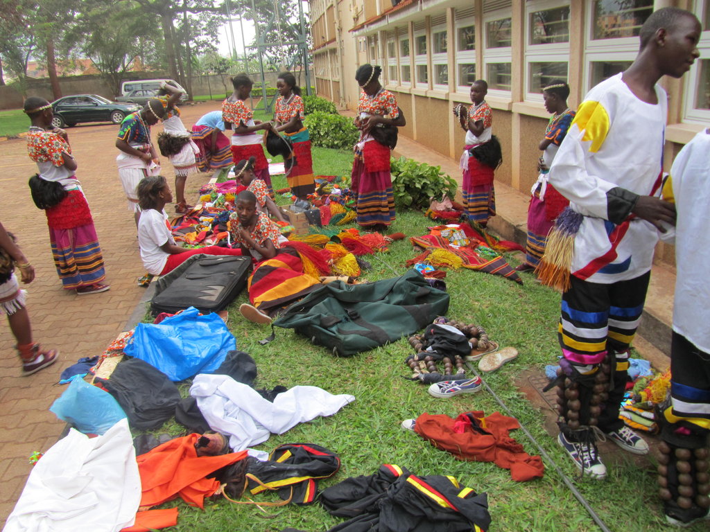 Getting Dressed for a Performance