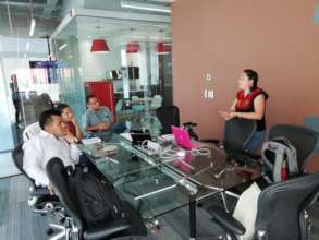 Nutrition Workshop. Preparing the staff
