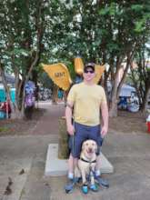 USA Veteran Brent and WCC Service Dog Tallman