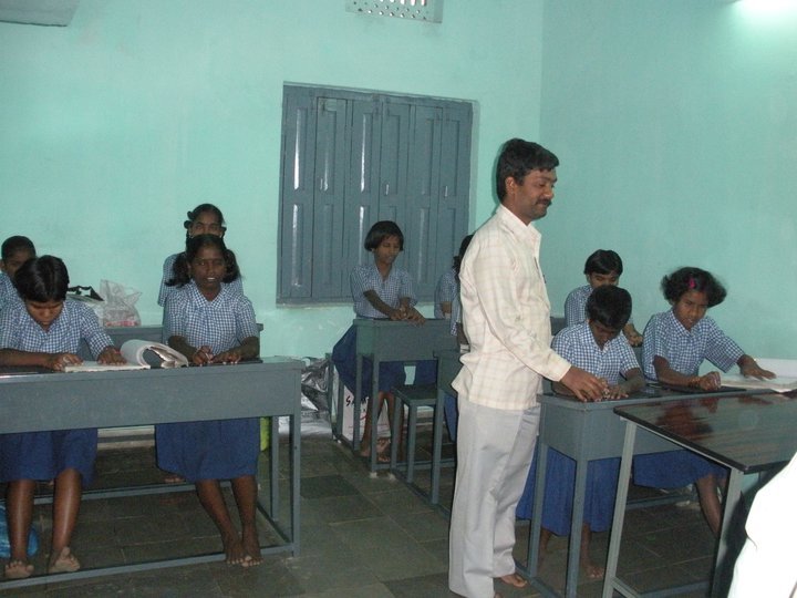 Construction of School Building for Blind Girls.