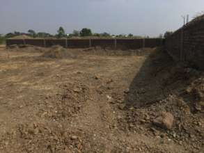 Construction site of Ambubai Blind School