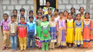 Lights for 100 children in a Slum School