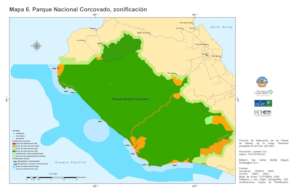 Corcovado Map