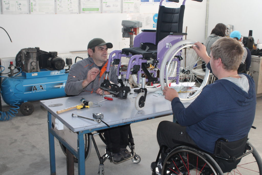 WheelchairFund for 100 Romanians with disabilities