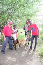 Donated goats support orphans' education
