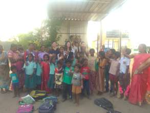 Children knowledge center in Rural village