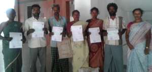 Rescued Bonded Laborers