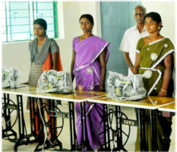 Distribution of sewing machines