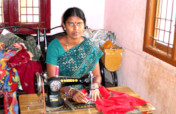 sewing machines to 15 widows & poor women to earn