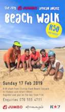 2019 Jumbo African Angels Beach Walk