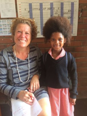 Lou, co-founder of African Angels and Asomeleze