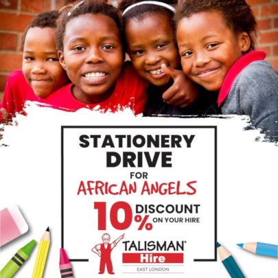 Talisman Hire Stationery Drive 2019