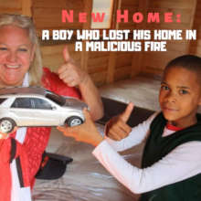 Small basic budget homes in rural CT, South Africa