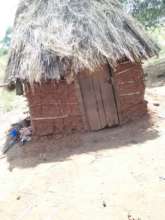 CHWs rethatched the house for the family
