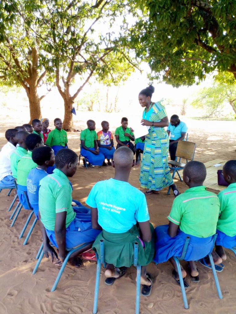 Girls undergoing Psychosocial sessions