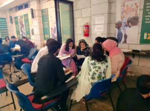 Fellows learning how to build student leadership