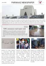 An issue of a student-led newspaper called Parwaaz