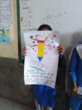 A poster from Mahnur and Ayesha's poster lesson