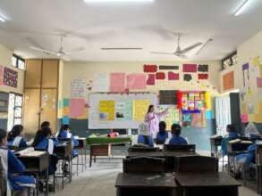 A peek inside one of our classrooms