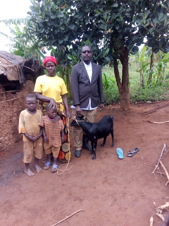 Support 90 disabled children through goat breeding
