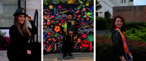 Graduation photos - Lauren, Daniel, and Emily