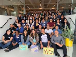 STEM Advantage Scholars at an Onboarding event