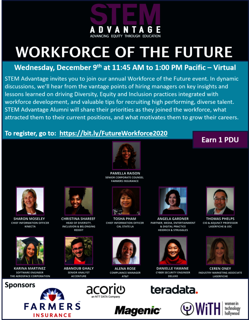 STEM Advantage Workforce of the Future Dec 9, 2020