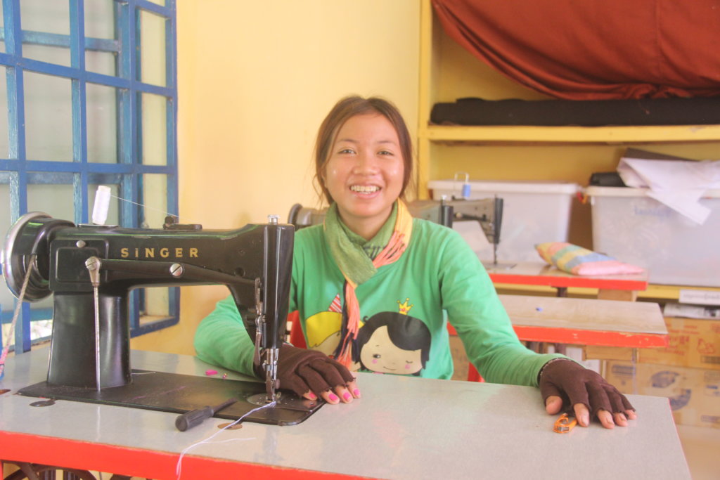 Train Cambodian Women in Sewing