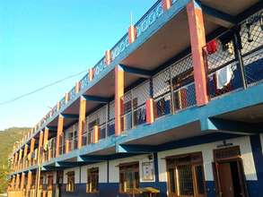 The Front of the BCWC Hostel