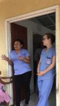 Volunteer Nurses Speak to Patients in Guyana