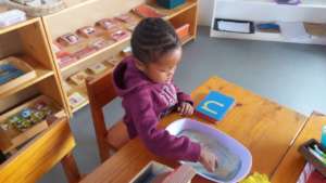 Tracing, saying and writing the sound