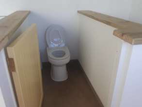 Our lovely EcoDry watersaving toilets